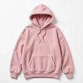 COZY BLUSH PINK FLEECE HOODIE